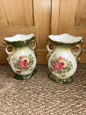 Vintage Pair Of Green Handled