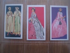 BROOKE BOND (TEA)- BRITISH COSTUME ERROR CARDS X 3