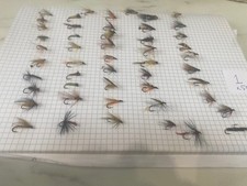 Vintage trout flies , fly
