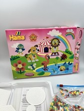 Hama Multi Coloured Beads 4,000 and Peg Boards Children's Crafts Set