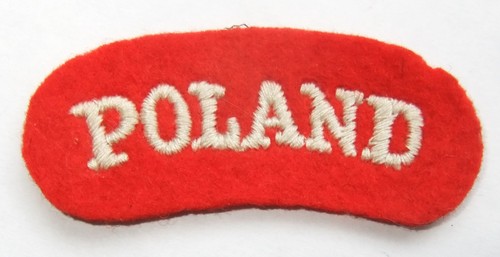 Ww2 polish army patch poland - army,