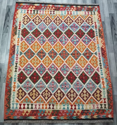 Tribal handmade afghan - tribal,