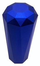 blue D2 gear knob tall for