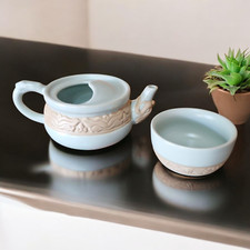 Chinese Dragon Mouth Tea Set