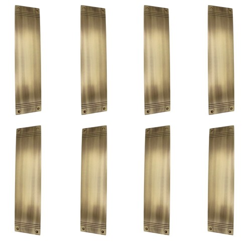 Solid antique brass - x,