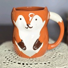 Fox Ceramic Coffee Tea Cup Mug