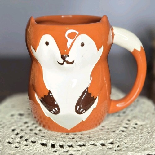 Fox ceramic coffee - ceramic, cup