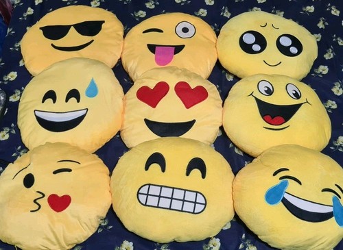 Emoji pillow soft plush - emoji,