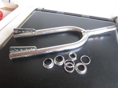 Old school bmx forks - bmx, headset