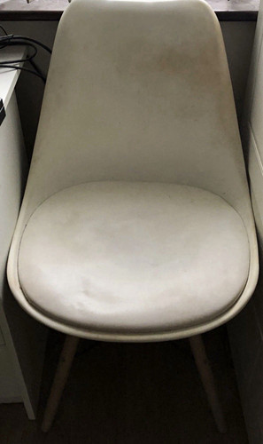 White eames style - white, chair