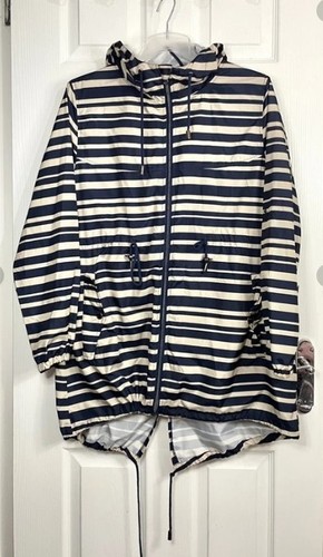 Parka pocket beige navy - &,