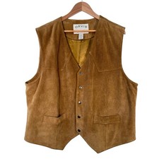 Orvis Suede Leather Waistcoat