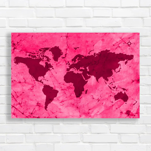 Old world map parchment - old,
