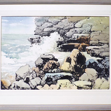 Large Watercolour Painting