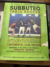 Vtg 1970's Subbuteo Table