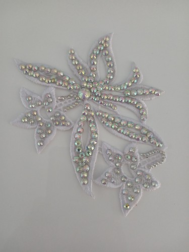Small white diamante - small, 4