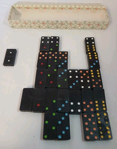 Set wooden dominos - set,