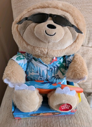 Surfin sloth teddy musical - surfin,
