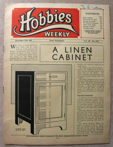 Hobbies weekly 1947 vol - hobbies,