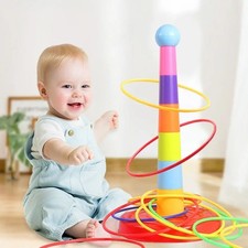 Kids Ring Toss Game Stacking