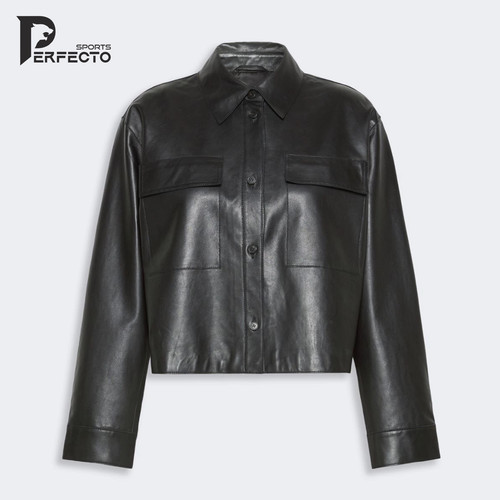 Women real leather jacket - women,