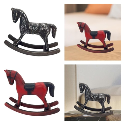 Wooden rocking horse - horse, figure