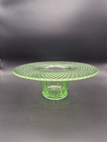 Jobling uranium glass pedestal - jobling,