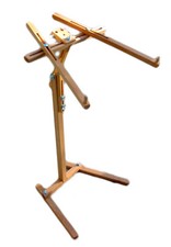Tapestry floor stand  (wooden) with Free 22 " rotating frame.