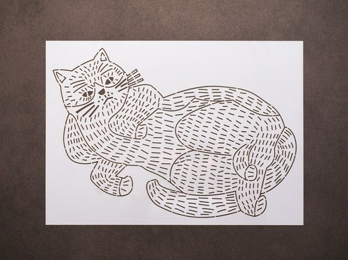 Reusable sashiko stencils - stencils, |