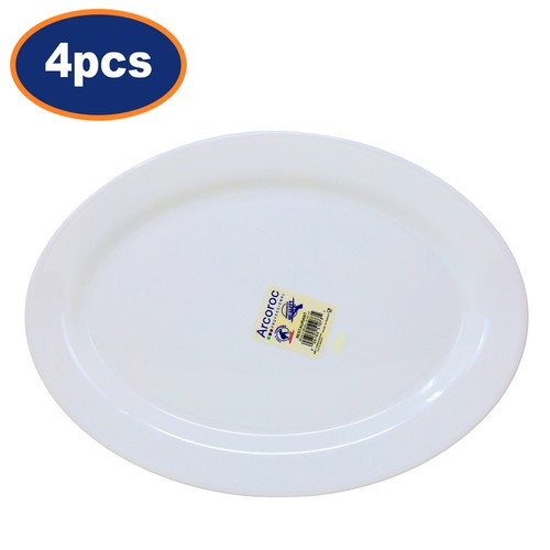 Oval plate platter opal - platter,