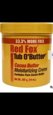 Red fox tub butter - red,