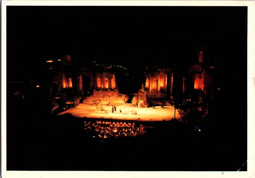 Taormina italy postcard - italy, the