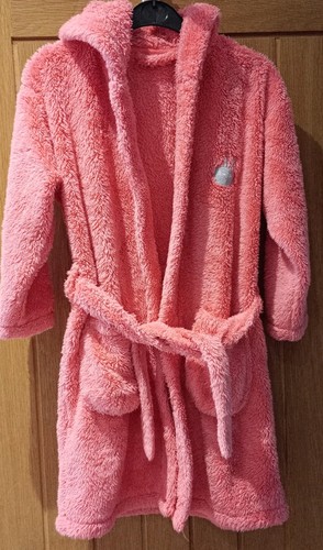 Girls next pink dressing gown - pink,
