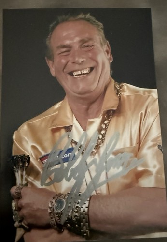 Bobby george signed photograph - bobby,