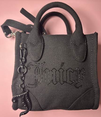 Juicy couture black canvas - juicy,