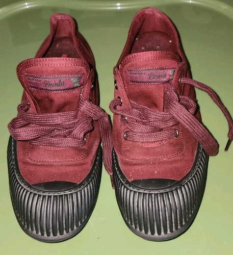 Prada hawaii canvas sneakers - prada,