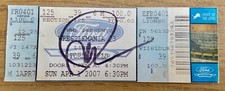 WWE Wrestlemania 23 Ticket Stub Signed by Mick Foley - 2007 -