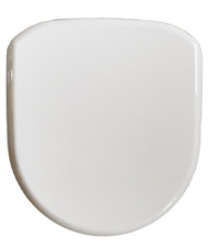 Sottini Manta Replica Seat and cover in White Resin with CP hinges