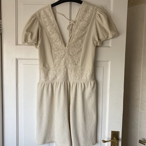 Zara ecru cream textured - ecru,
