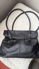 Jobis soft black leather tote - soft,