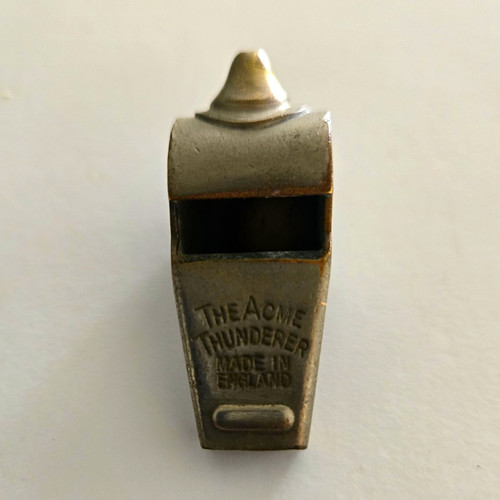Acme thunderer metal whistle - thunderer,