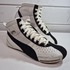 Puma Schattenboxen 2000s Vintage Y2K Suede Boxing Wrestling Race Trainer Size 11