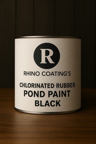 Chlorinated rubber black pond - black,