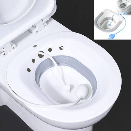 Portable toilet bidet seat - toilet,