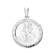 Mens St Christopher Pendant