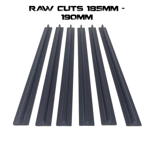 Track profile lengths - t-track/t-profile,