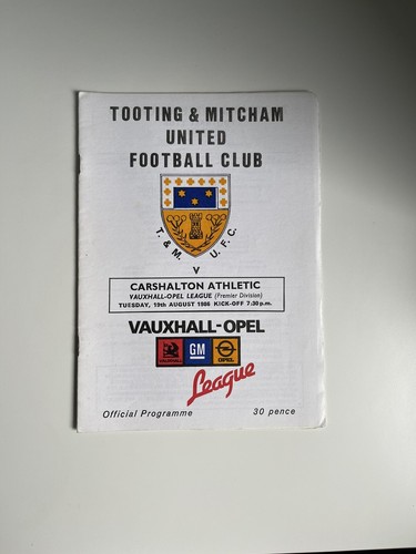 Rare tooting mitcham - tooting, &