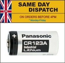 Panasonic CR123 CR123A 3V Heavy Duty Industrial Lithium Battery Expire 06/2033