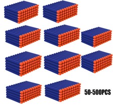 50-500PCS Bullets for Nerf-7.2cm Refill Foam Darts for X Shot Elite 2.0 UK