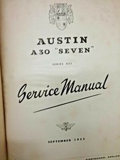 Austin A30 "Seven" Service